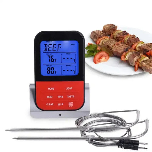 Gourmet Grillthermostaat voor Perfect Gegaard Vlees - Velinix