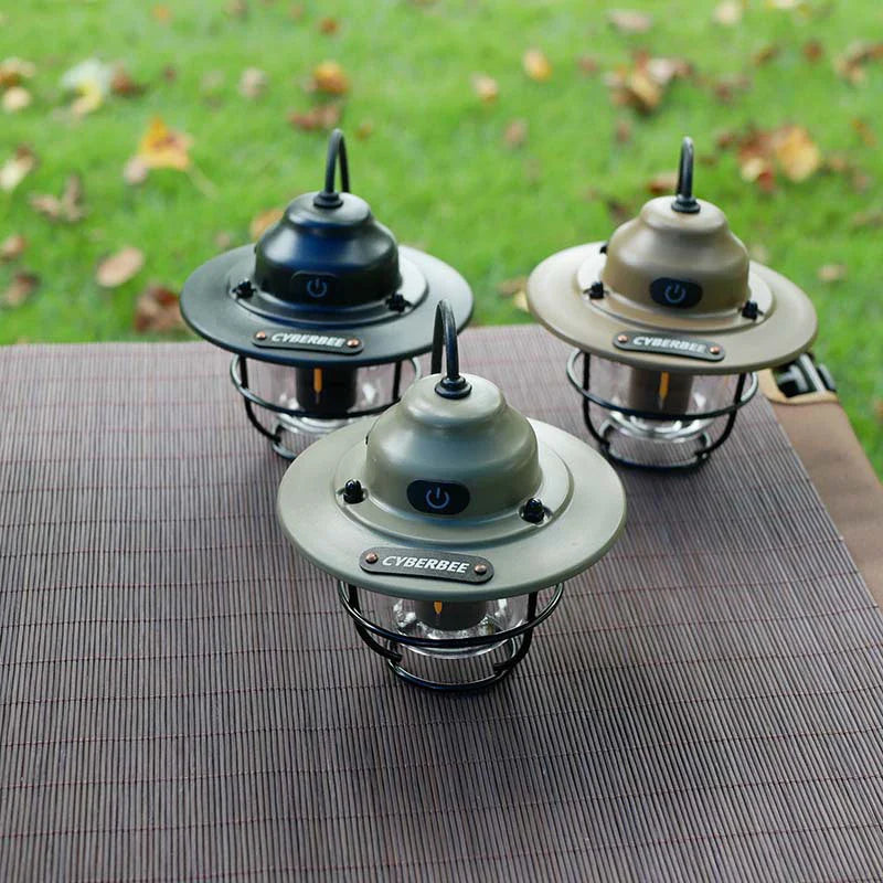 Campinglamp Retro Stijl voor Binnen en Buiten