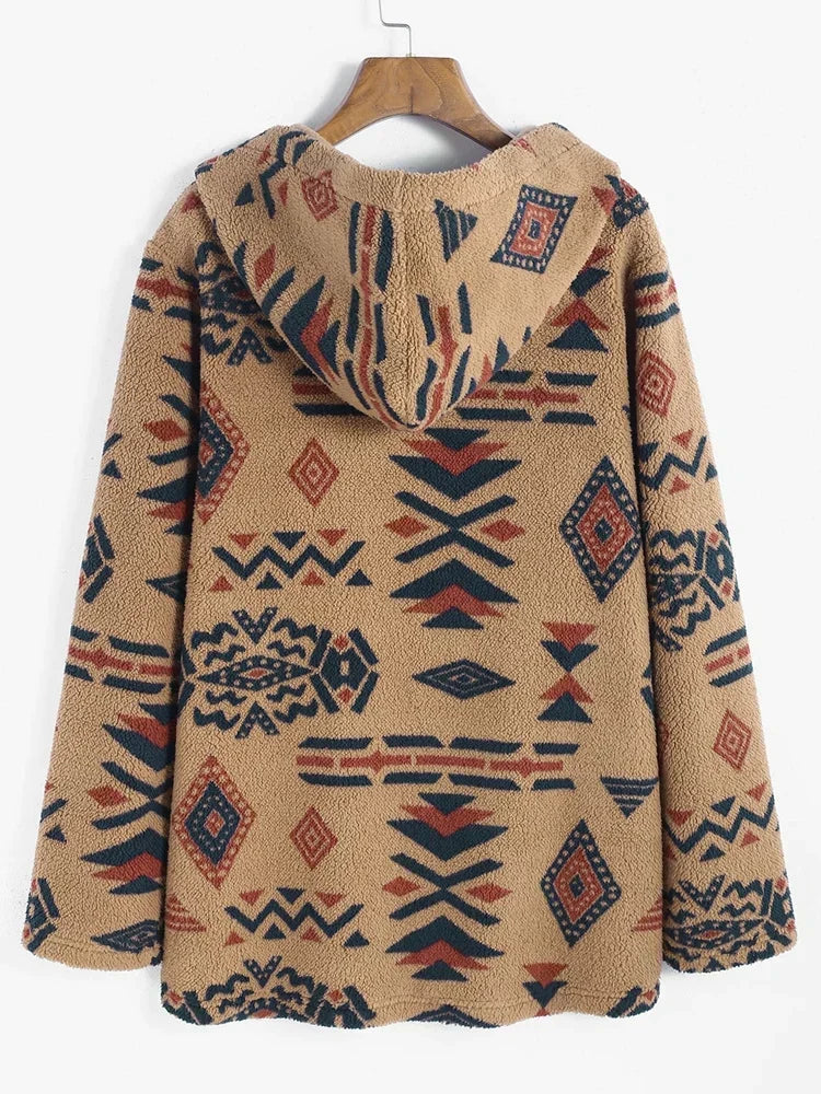 Vintage Azteek Jasje Trendy voor Vrouw en Man