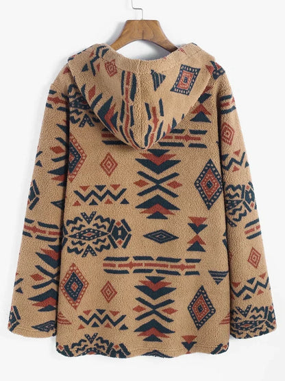 Vintage Azteek Jasje Trendy voor Vrouw en Man