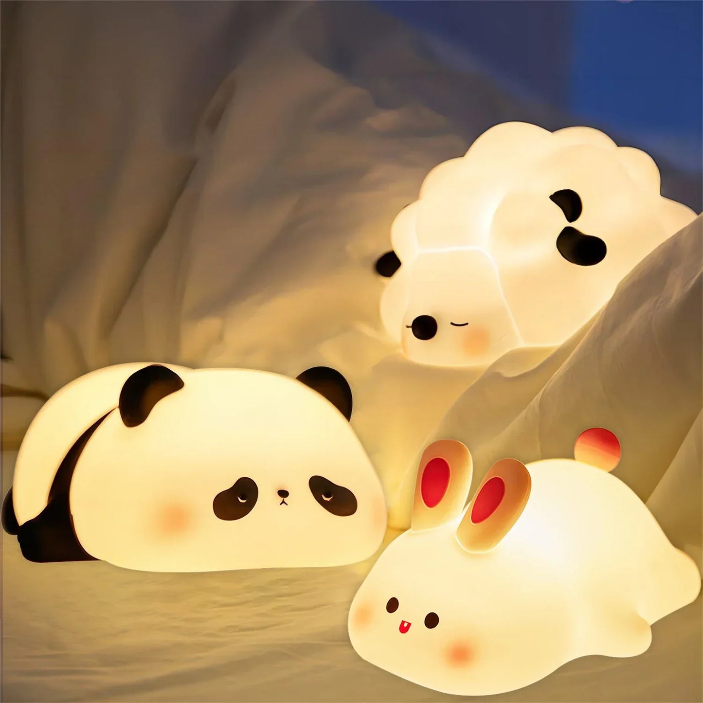 LED Nachtlamp Schattig Bunny Design