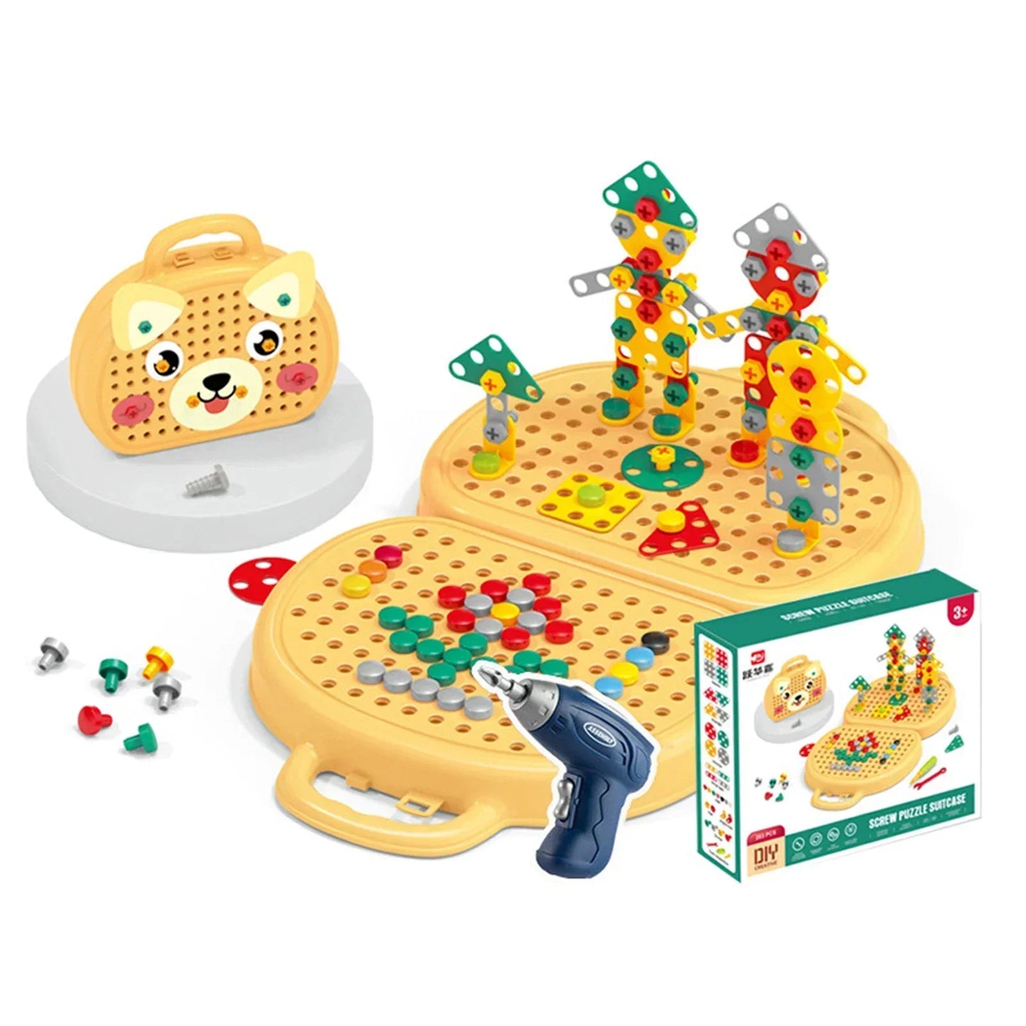 Montessori Speelgoedkist - Creatief Educatief Speelmateriaal