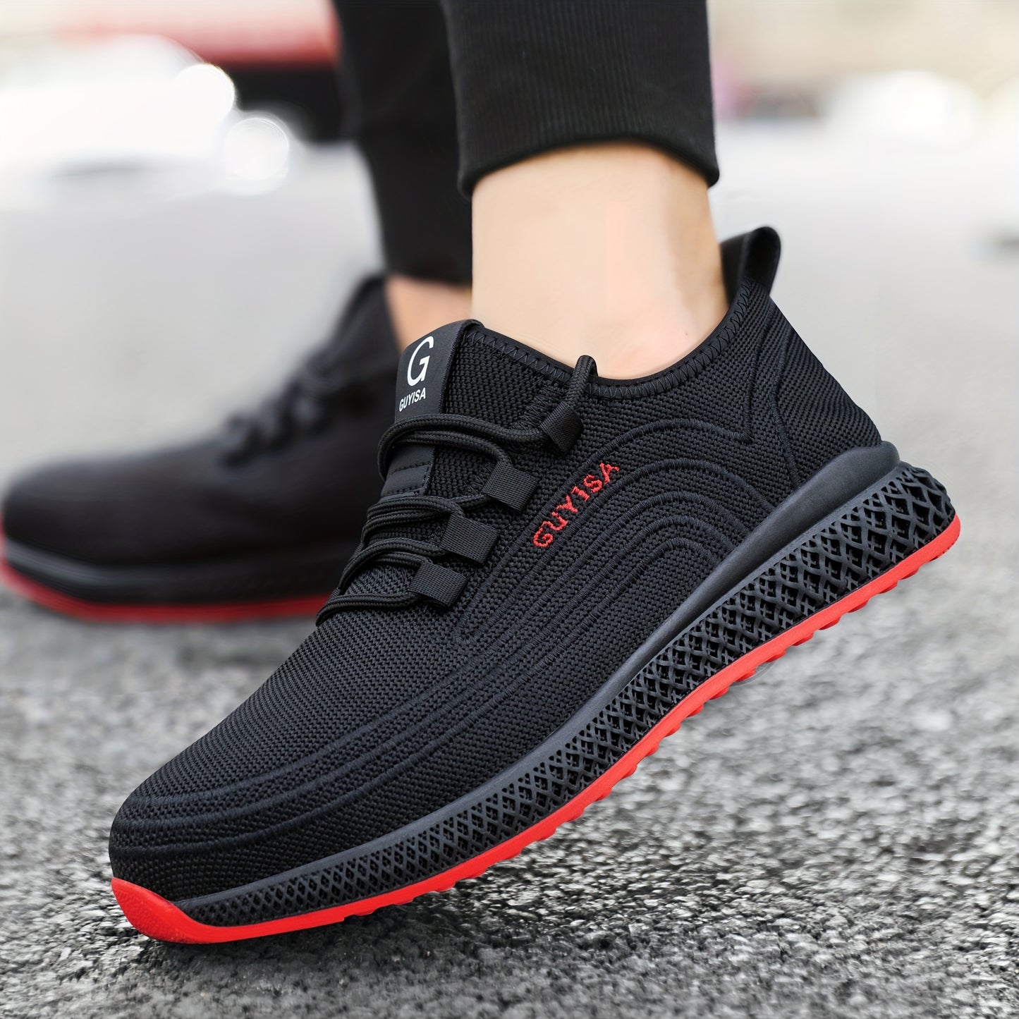 SafeStride™ – Werkschoenen voor Comfort & Bescherming
