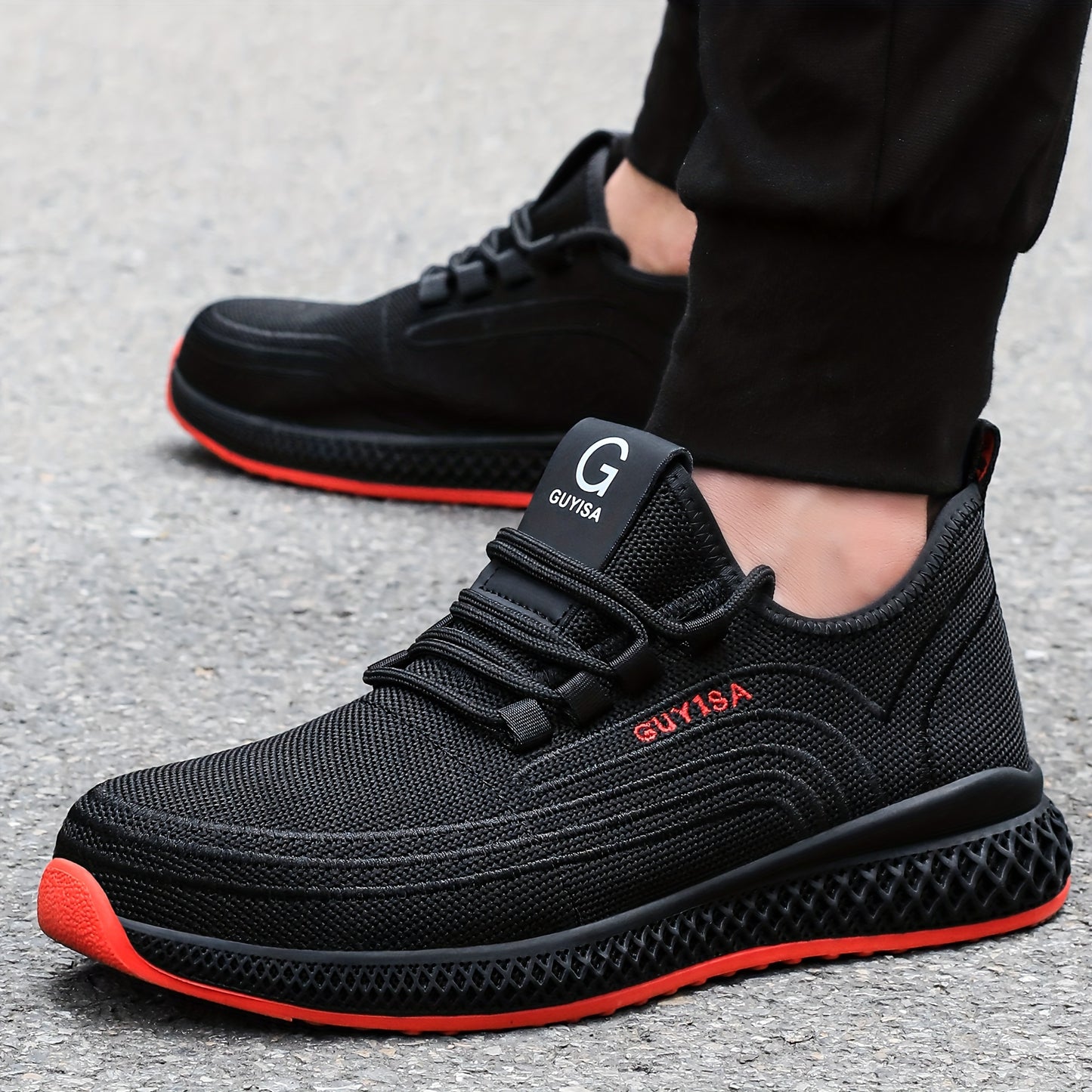 SafeStride™ – Werkschoenen voor Comfort & Bescherming