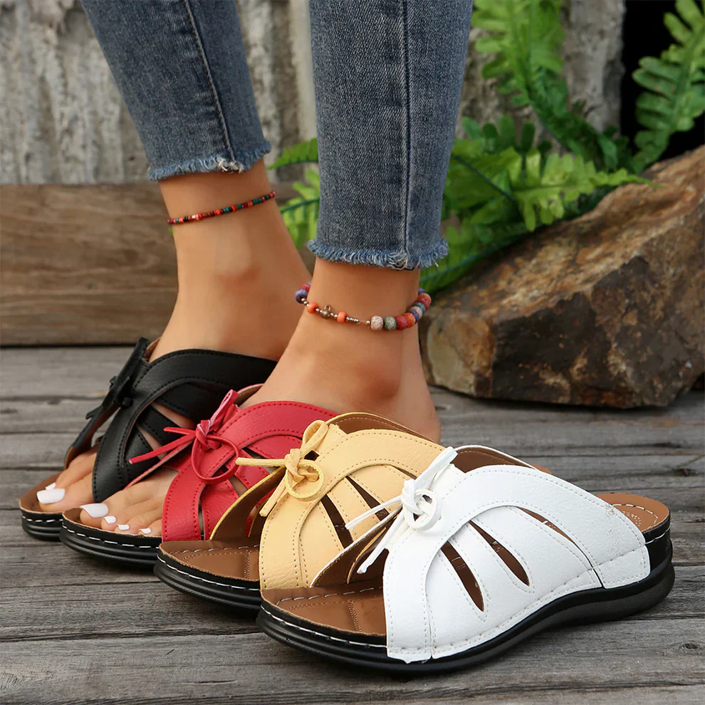 Comfortabele Sandalen voor Voetpijn met Voetboogsteun