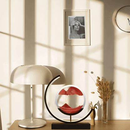 Zandlamp met Kalme Beweging en Warm Licht