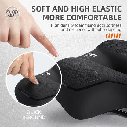 Fietszadel Comfortabel Schokbestendig met Antislip Kussen