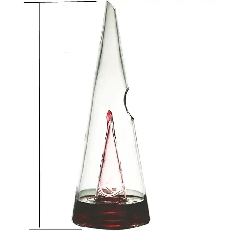 Wijngieter met Karaf Glas en Separator Snel en Efficiënt