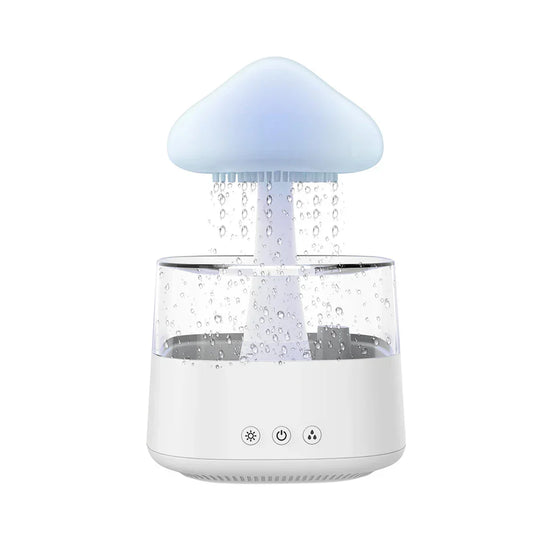 Aromadiffuser met Kleurrijk Licht en Regen Effect - Velinix