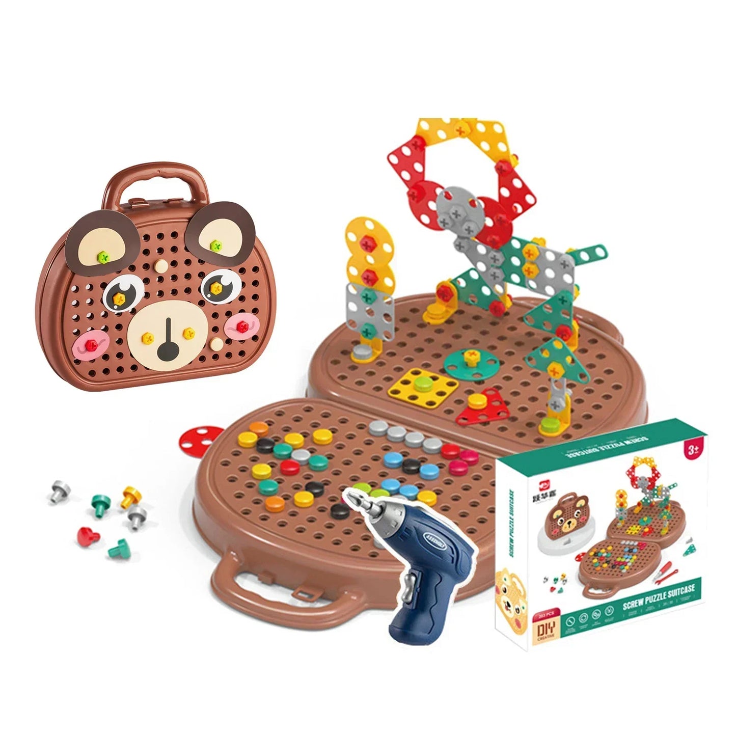 Montessori Speelgoedkist - Creatief Educatief Speelmateriaal