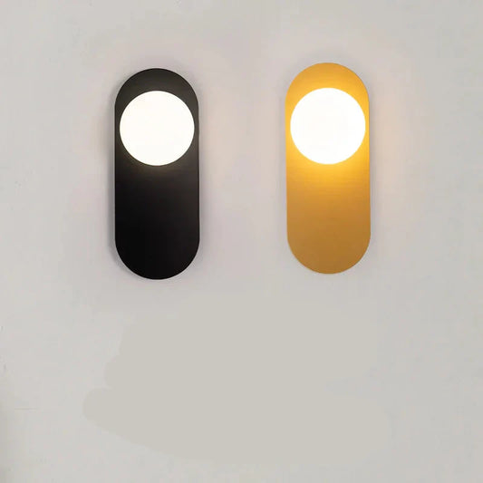 Ovale LED Muurlamp Dimbaar voor Slaapkamer en Hal - Velinix