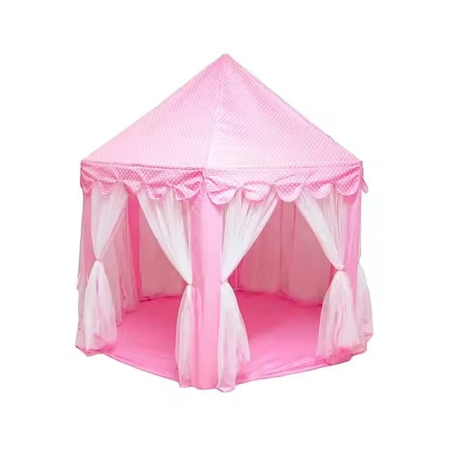 Prinsessenspeeltent Roze voor Meisjes met Magisch Interieur