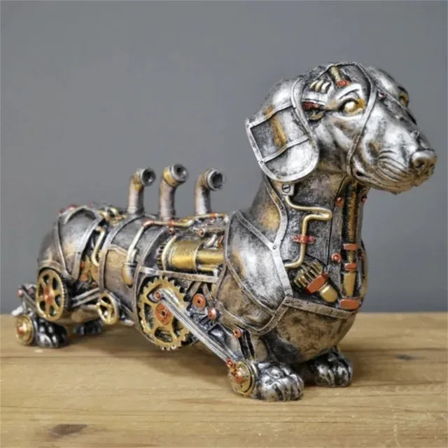 Steampunk Dierensculptuur Uniek Mechanisch Ornament