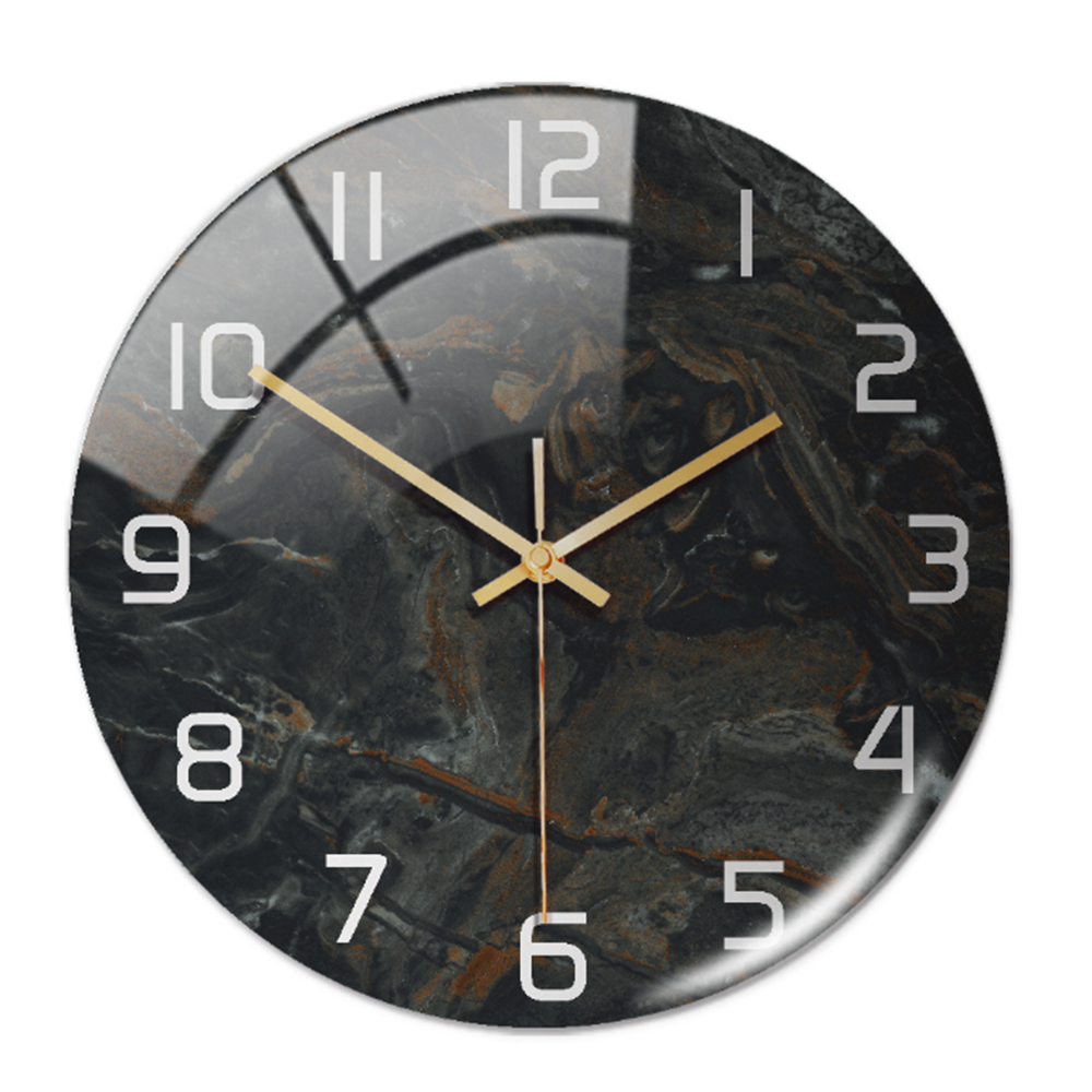 Marmeren Wandklok Stil Modern Design