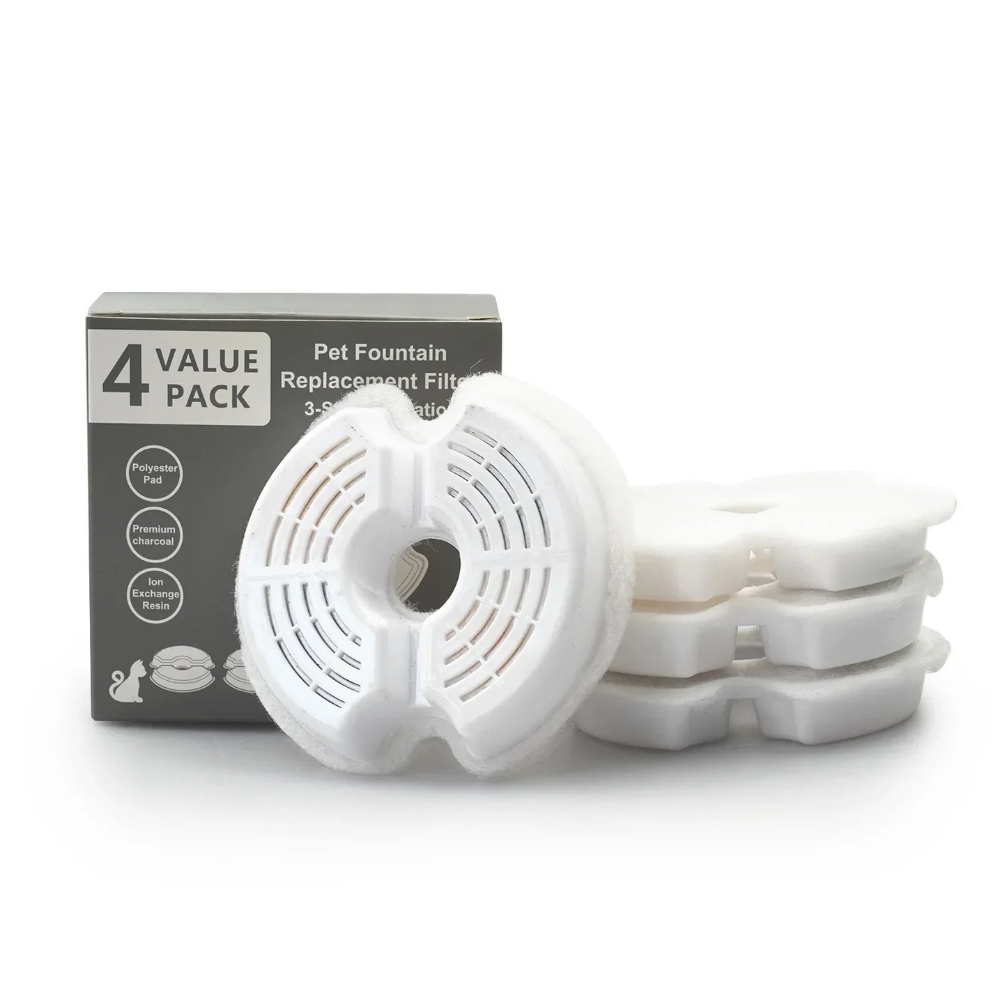 Katten Drinkfontein 2L met LED en App Besturing