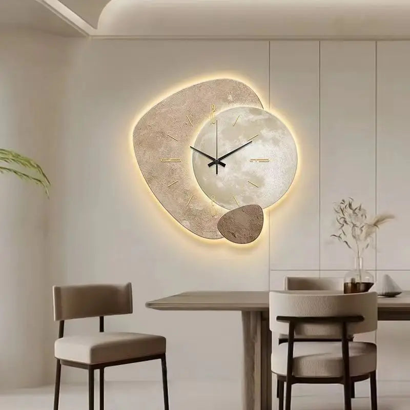 Wandklok Modern Design Verlichting Scandinavisch Luxe