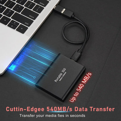 Externe SSD 128TB Ultrasnel en Compact