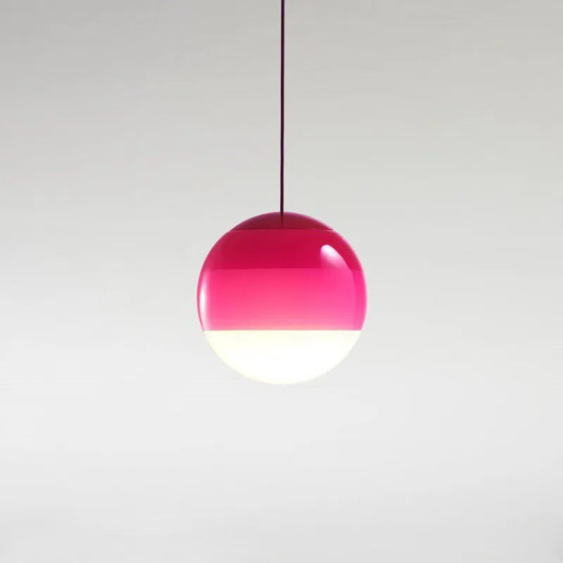 LED Hanglamp Glazen Koepel Modern Design Kleurverloop