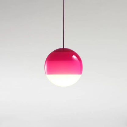 LED Hanglamp Glazen Koepel Modern Design Kleurverloop