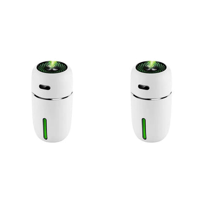 Mini Luchtbevochtiger met LED-kleuren voor Thuis en Kantoor