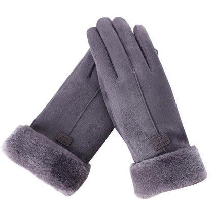 Warme Furry Handschoenen voor Vrouwen en Mannen