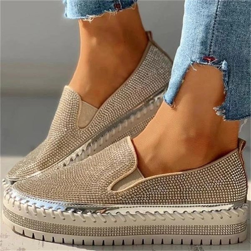 Diamant Loafers Luxe Design Schoenen