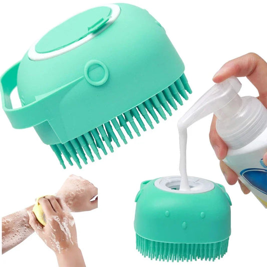 Baby Badborstel Zacht Siliconen Massageborstel voor Kinderen - Velinix