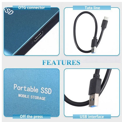 Externe SSD 128TB Ultrasnel en Compact