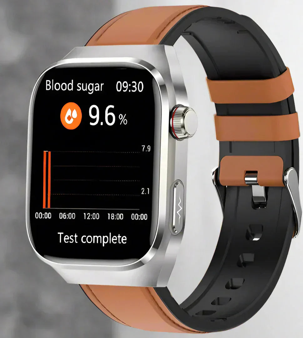Smartwatch met ECG en Bloedglucose monitoring, Waterdicht