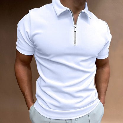 Martin - Heren Polo Shirt met Rits