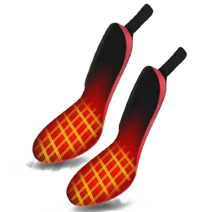 Verwarmbare Inlegzolen Oplaadbaar met Afstandsbediening voor Winter en Outdoor → Oplaadbare Verwarmbare Inlegzolen met Afstandsbediening