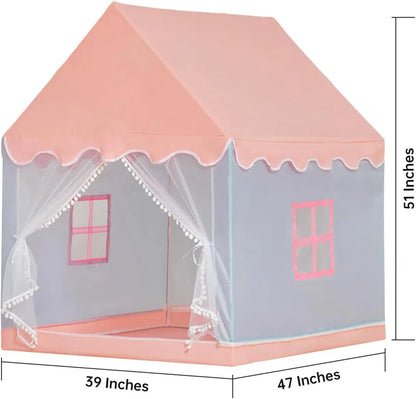 Roze Kindertent Prinsessentent voor Binnen en Buiten Speelruimte