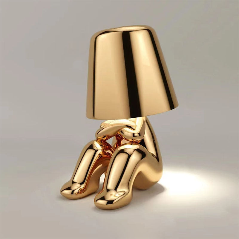 Draadloze Tafellamp Warm Wit Licht Modern Design - Velinix