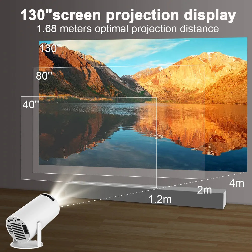 Outdoor Projector voor Thuisbioscoop en Openlucht Films