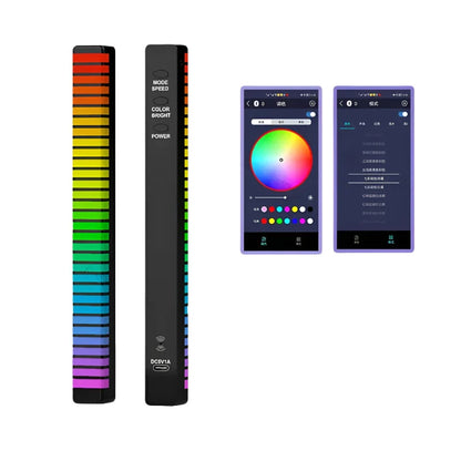 RGB Sfeerlamp voor Gaming met Stemgestuurde Verlichting