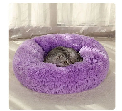 Pluche Hondenbed Luxe Wasbaar voor Honden en Katten