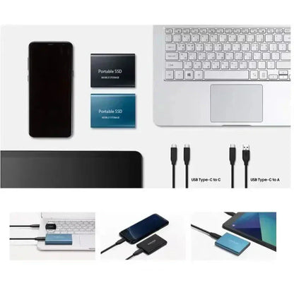 Externe SSD 2TB USB-C Hoge Snelheid Draagbaar