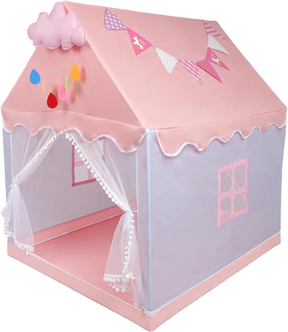 Roze Kindertent Prinsessentent voor Binnen en Buiten Speelruimte