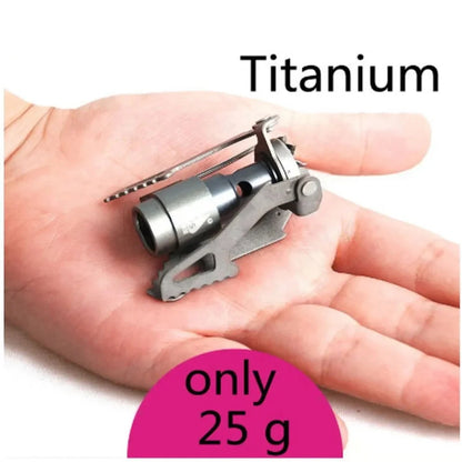 Mini Gasbrander voor Koken op Reis - Velinix