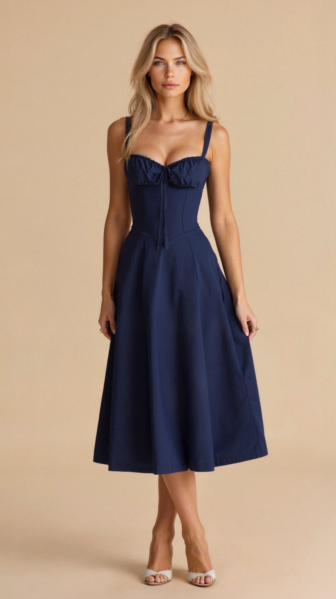 Variant image for ScarlettAura™ – Dames Zomerjurk Elegant en Ademend voor Speciale Gelegenheden-6