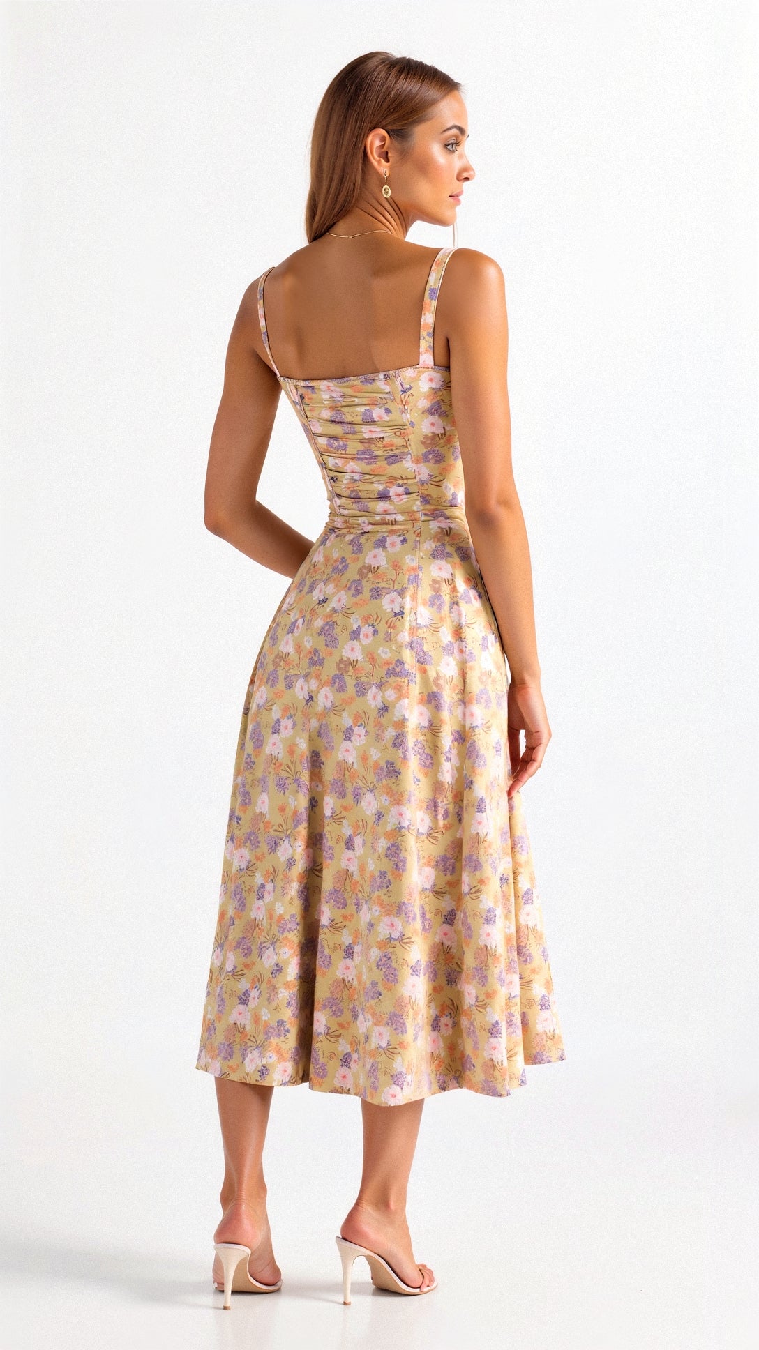 ScarlettAura™ – Dames Zomerjurk Elegant en Ademend voor Speciale Gelegenheden-3