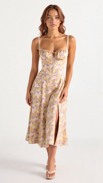 ScarlettAura™ – Dames Zomerjurk Elegant en Ademend voor Speciale Gelegenheden-2