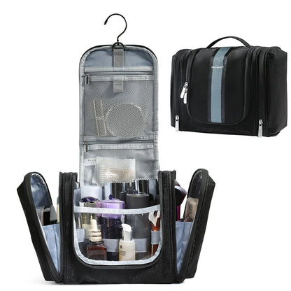 Compact Toilettas Opbergset Transparant - Velinix