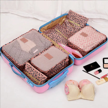 Reisorganizer Set met Opbergzakken en Reistas Accessoires