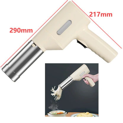 Pasta Maker Draagbaar en Oplaadbaar voor Thuisgebruik
