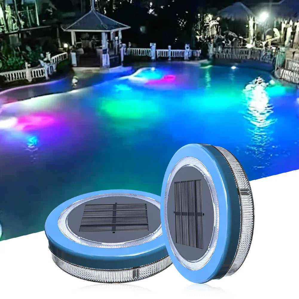 Drijvend Zonne-Poollicht Blauw LED Waterdicht