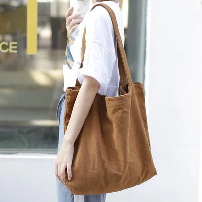 Elegante Canvas Tas Minimalistisch Design voor Dagelijks Gebruik