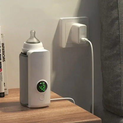 Babyflessenwarmer Draagbaar en Compact