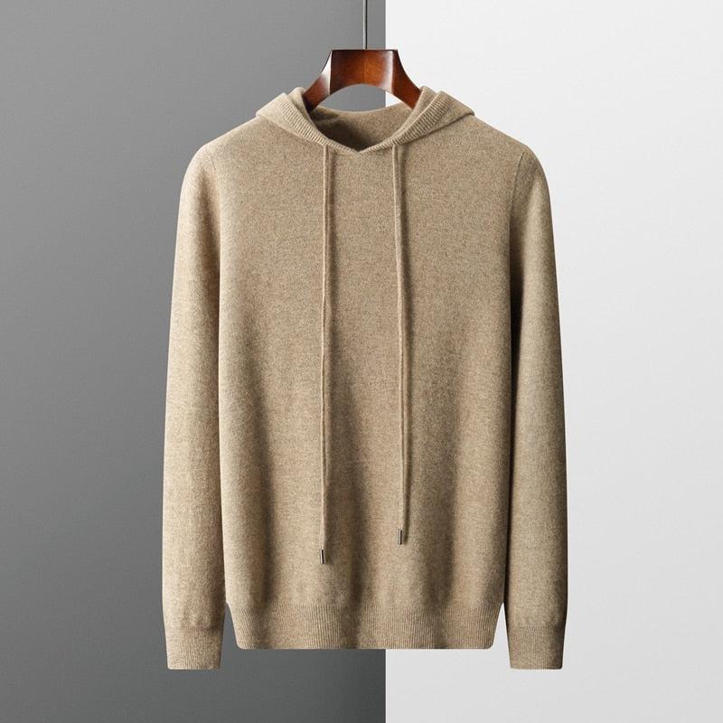 Merino Wol Hoodie Warm en Waterafstotend