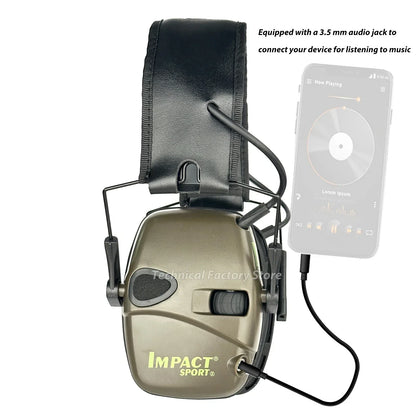 Gehoorbescherming Tactisch Geluidsdempend SoundShield